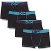 DIM Pantaloncini, Multicolore, (Pacco da 4) Uomo, 3