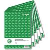 Sigel KA518 - Registro di cassa prestampato, formato A5, 50 fogli, 5 pezzi