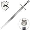 Spada Lungo Artiglio DAMASCATA di jon Snow Serie TV Games of Thrones