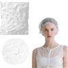 S.F.Pachira 100 cuffie da doccia usa e getta, impermeabili e spessi, 42 cm, in plastica elastica, per donne e uomini, trattamento dei capelli, salone, spa, viaggi, uso domestico, hotel, doccia