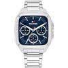 Tommy Hilfiger Orologio Analogico Multifunzione al Quarzo da Uomo - Disponibile con Cinturino in Acciaio Inossidabile o Pelle