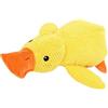Ajuanbazha Giocattolo per a Forma di Anatra Antistress Peluche, Antistress, Morbido e Resistente per di Taglia Piccola e Media