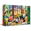 Trefl Premium Plus Quality - Puzzle Tea Time: Tradizione Britannica - 1000 Pezzi, Serie di Immagini Nostalgiche Dipinte, Tessere Perfettamente Abbinabili, per Adulti e Bambini a partire dai 12 Anni