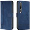 Bravoday Cover per Xiaomi Mi 10 5G / Xiaomi Mi 10Pro 5G, Flip Custodia in Pelle PU Portafoglio Custodia per Xiaomi Mi 10 5G / Xiaomi Mi 10Pro 5G, con Slot per Schede, Blu