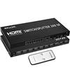 Fashion Swallows 2X8 HDMI Splitter, Full HD 4K Video HDMI Switcher 2x8 Split 2 in 8 out Dual Screen per PS3 Xbox PC a HDTV Monitor Proiettore con alimentazione
