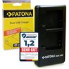 PATONA Caricabatteria Doppio (USB-C Micro-USB) adatto per Olympus Li-90b Li-92b Pentax D-Li92 Casio NP-150 Ricoh DB-100 batteria compatibile con Olympus Tough TG-6 TG-5 TG-4 TG-3 TG-2 TG-1