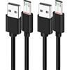 UNIDOPRO Cavo Micro USB [2Pezzi 1M], Cavo Ricarica Micro USB a Punta Lunga 12mm per Blackview BV4000 BV4900 BV5500 Plus/Pro BV5800 BV6000 BV6000s|Oukitel WP12 WP8 Pro WP6|Doogee|Ulefone Armor X7 Pro X6 X5