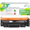 GREENPRINT Con Chip 135X W1350X (135A W1350A) Cartuccia Toner Compatibile Nero per M207dw M209 M209d M209dw MFP M234 M234d M234dw M234sdw M234sdn M235sdw, Non Compatibile con Stampante che Terminano con e