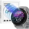 NEWZEROL 4 Pezzi Pellicola Protettiva in Vetro Temperato Compatibile per Garmin Forerunner 255S, [Senza Bolle] [Anti-Graffio] [Copertura Completa] Pellicola Protettiva per Schermo ad Alta Risoluzione
