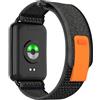 ZoRoll Cinturino Compatibile con Xiaomi Redmi Watch 5/Watch 4, Elastico Nylon Cinghie di Ricambio Compatibile con Xiaomi Smart Band 9 Pro/Xiaomi Smart Band 8 Pro - Nero&Grigio