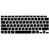 MiNGFi Copritastiera Silicone russo per MacBook Air 13 A2179 (2020), A2337 (M1, 2020-2022) US/ANSI - Nero