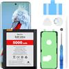 Beefix Batteria di ricambio per Samsung Galaxy S20 Ultra (SM-G988), 5000 mAh ad alta capacità per Galaxy S20U (EB-BG988ABY) con strumenti di riparazione professionali