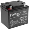 Accu Italia Energy Safe Cyclic 12V 35 Ah - Batteria Piombo AGM per Veicoli Elettrici