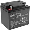 Accu Italia Energy Safe Cyclic 12V 50 Ah - Batteria Piombo AGM per Macchine Elettriche
