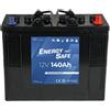 Accu Italia ES12140T - Batteria Piombo-Acido 12V 140 Ah per Macchine Elettriche Professionali