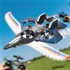 Aereo telecomandato in schiuma, aereo RC, jet da combattimento, portatile,
