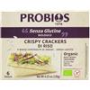 HEALTION Srl SOCIETA' BENEFIT Probios Crispy Crackers di Riso Senza Glutine Biologici 6pz