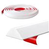 xiaozhifu Barriera Doccia Ferma Acqua, 2M Soglia Doccia, Silicone Barriera Acqua Impermeabile Autoadesivo, Pieghevole Bordo Vasca da Bagno Pieghevole Barriera, per Doccia Cucina Bagno(3 * 1.2CM)