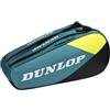 Dunlop Sports DUNLOP SX-Club 6 Borsa porta racchette, colore: teal/nero/giallo