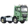 Wiking 077650 MAN TGS 18.510 4x4 BL Autocarro a 2 Assi, 1:32, Metallo,Plastica, Da 14 Anni, Sistema di Controllo della Pressione degli Pneumatici, Griglia del Radiatore Apribile, Verde (Ackerdiesel)