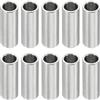 PATIKIL M6 Distanziali in Acciaio Inossidabile, 10pz Distanziatore Metallico Acciaio Inossidabile 6,1mm ID x 8mm OD x 20mm L Stainless Steel Spacer Vite Rotondo per 1/4 M6 Bulloni a Vite