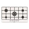 Glem Gas - Piano Cottura A Gas Gt955wh- 5 Fuochi 86cm-bianco