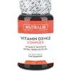 NUTRIEXPERTS SL Nutralie Vitamina D3+K2 Complex 10000 UI con Vitamina C 60 Capsule molli
