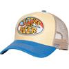 King Kerosin Cappellino da uomo per camionista | paglia, berretto | beer | estate, vintage, 70S | mesh | Hawaii | Patch Titties & Beer, beige., Taglia unica