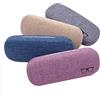 Dilireba 4 Pezzi Custodia Occhiali Rigida, Astuccio Occhiali Rigido, Custodia Rigida Per Occhiali, Custodia Occhiali Proteggere, Sole Custodia Occhiali In Lino, Occhiali Rigida In Tessuto Per Donna e Uomo