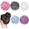 Comioke Capello Reti per i capelli, retino per chignon, 5 pezzi