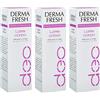 Dermafresh BUYFARMA PROMO PACK - 3X Deodorante Dermafresh Ipersudorazione Latte da 100ml + OMAGGIO A SORPRESA
