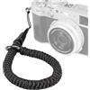 SMALLRIG Cinturino da Polso per Fotocamera, Cinturino Universale Intrecciato per Fotocamera, Cinturino di Sicurezza Regolabile Compatibile con DSLR o Fotocamera Mirrorless, Nero- 4881