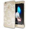 NALIA Custodia compatibile con Huawei P8 Lite 2017, Cover Protezione Silicone Trasparente Sottile Case, Gomma Morbido Ultra-Slim Protettiva Telefono Bumper Guscio, Designs:Pattern Flowers