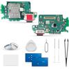 Extkry Connettore di Ricarica per Samsung Galaxy S24 Kit Riparazione | Porta di ricarica flat ricarica porta caricabatterie charging port microfono con kit di riparazione.