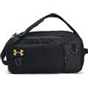 Under Armour Unisex Contain Duo Duff MD, nero/oro, S, Borsoni