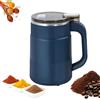 Ruiqas Macinacaffè Multifunzionale e Macinino per Spezie Elettrico da 200 W per Chicchi di Caffè, Erbe, Cereali, Spezie, Noci