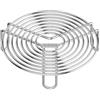 Skingwa Griglia per cottura a vapore in acciaio inox 304, sottopentola per friggitrice ad aria, cestino per cottura a vapore per una cucina sana (18 cm, gamba corta: 3,3 cm)