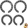 CHENNAN 4pcs Adesivo intarsio rosetta per chitarra chitarra suono foro decalcomania Adesivi per chitarra acustica Inlaystickers per Chitarre Acustiche Per parti e accessori di chitarra classica acustica
