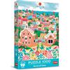 Trefl Premium Plus Quality - Puzzle The Art of Colour: Barcellona, Spagna - 1000 Pezzi, Serie Piena di Colori, Tessere Perfettamente Corrispondenti, per Adulti e Bambini dai 12 Anni