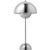tradition &tradition - Lampada da tavolo FlowerPot - Metallo - Acciaio cromato - Designer Verner Panton