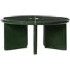 Ferm Living - Tavolino Deya - Verde - Calcestruzzo