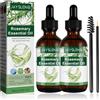 AOUZOVLI 2Pcs Olio di Rosmarino per Capelli 60 ml - Accelera la Crescita dei Capelli, Adatto per il Massaggio Aromaterapico