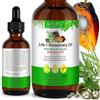 Generisch Olio Batana, Essenziale Di Rosmarino E Di Ricino Nero 3In1 Per Capelli - Stimola Crescita, Volume E Lucentezza 60Ml