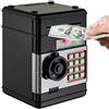 Salvadanaio Elettronico Bambini Cassaforte ATM con PIN Banconote Gioco Educativo