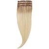 Rapunzel of Sweden Classic Clip-ins Straight / Light Volume / 3 pieces Cool Platinum Blonde Balayage B7.3/10.10 50 cm Extension per capelli 57 g