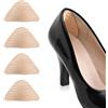 Welnove cuscinetti per scarpe da donna - Cuscinetti antiscivolo con motivo a onde per talloni, contro vesciche, dolore e attrito - Proteggi tallone per scarpe Migliora la calzata delle scarpe (4 paia)