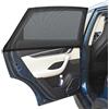 Eteiylt 2 Pezzi Tendine Parasole Auto Bambini, Parasole Auto Bambini Block Raggi UV, 100x70cm Universali Parasole Auto, per Tendine Parasole Auto Finestrini Laterali
