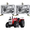 APSMOTIV Gruppo fari trattore Set fari con 12V Volt Competitivo per Massey Ferguson I 200 3000 300 6100 I Serie NA articolata
