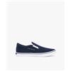 Tommy Hilfiger Sneakers slip on in tela di cotone Blue Uomo
