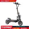 Halo Knight Monopattino Elettrico HALO KNIGHT T107Pro 6000W, 95km/h, Professionale, Doppio Motore, Potente e Veloce, 60V 38.4Ah, per Adulti